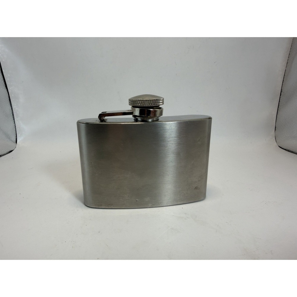 Stainless Steel 4oz Hip Flask Pocket Liquor Bottle Classic Bar Gift